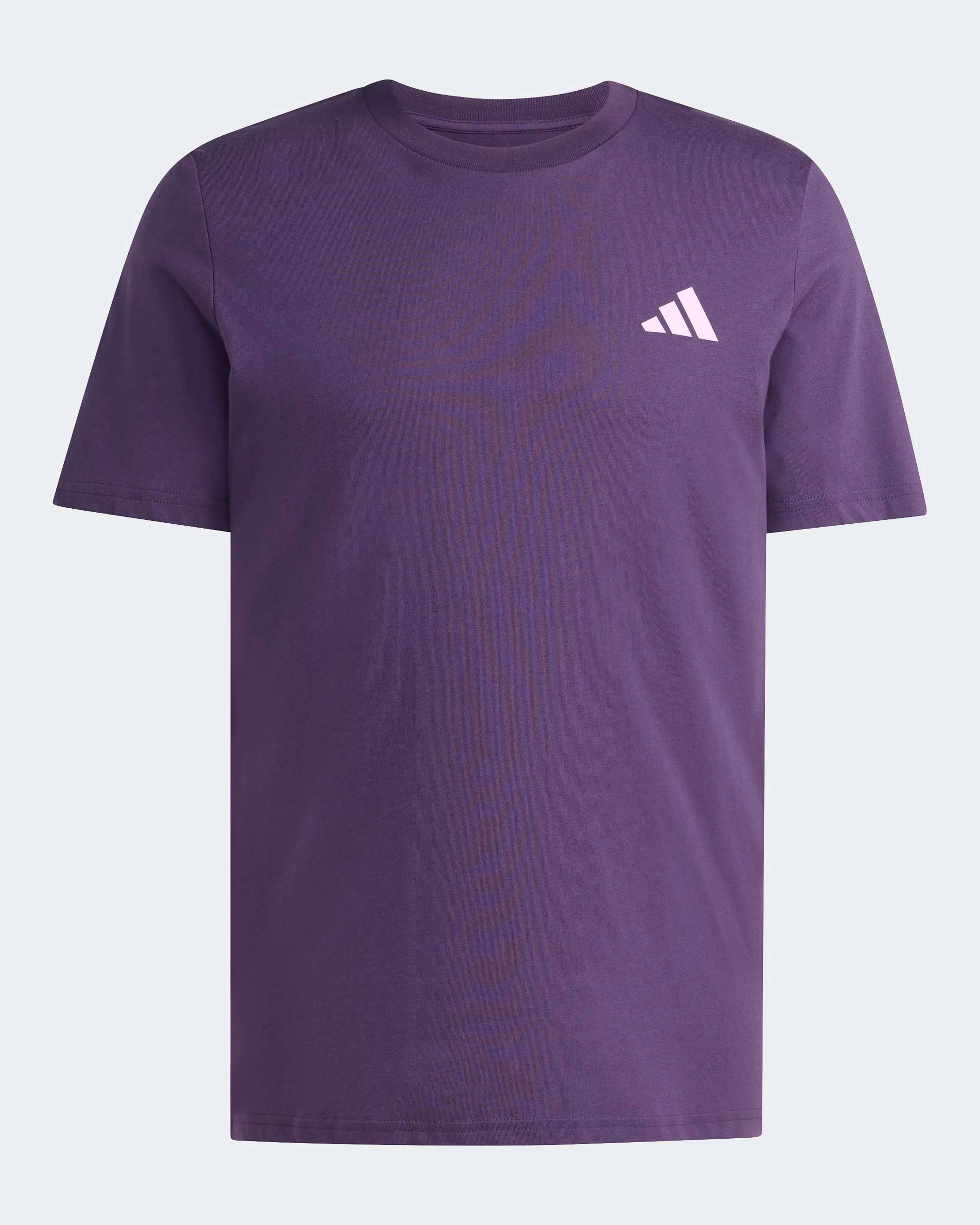 Mens Premium Woven Graphic T-shirt Dark Purple - Image 6