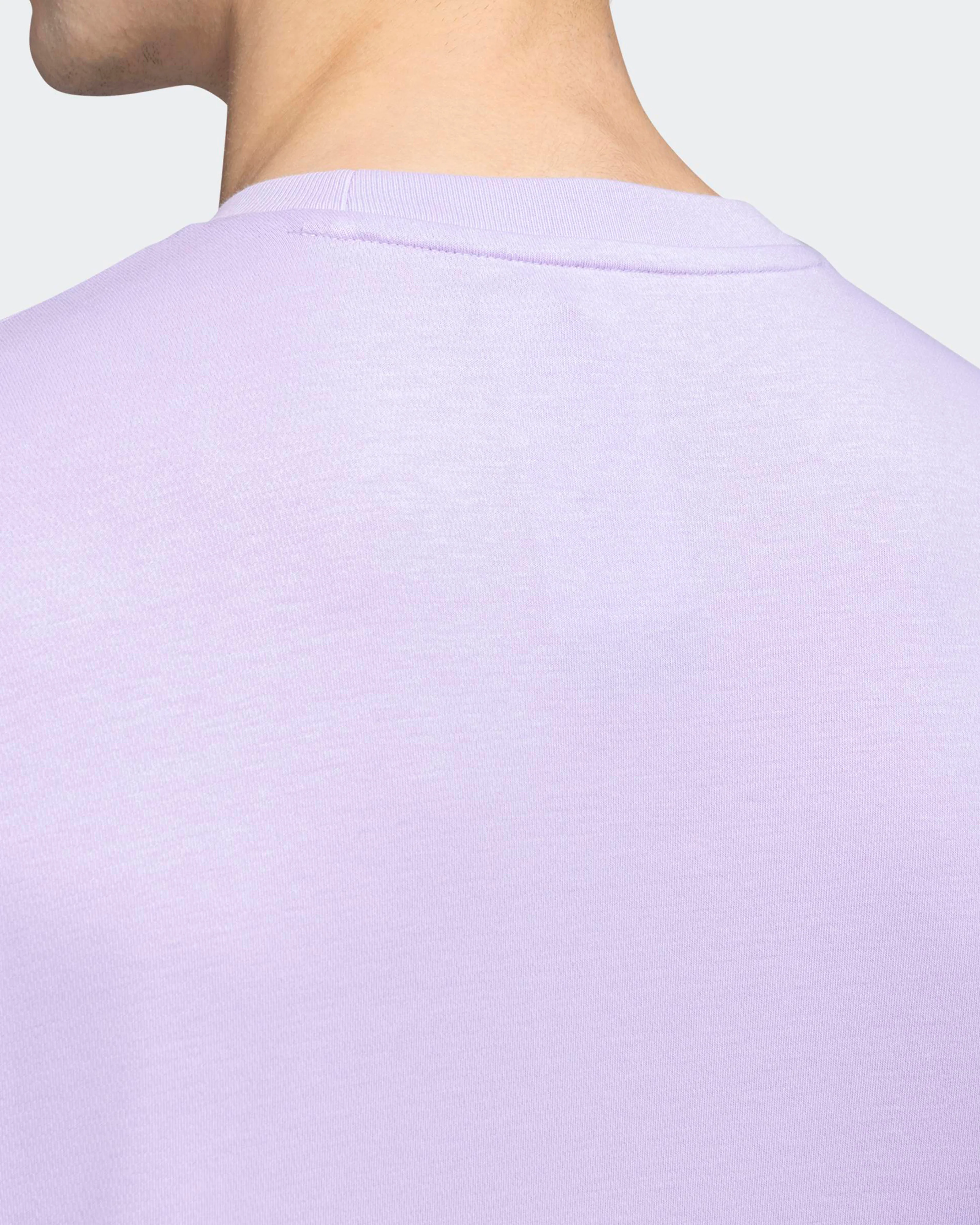 Mens Premium Woven T-shirt Purple - Image 5