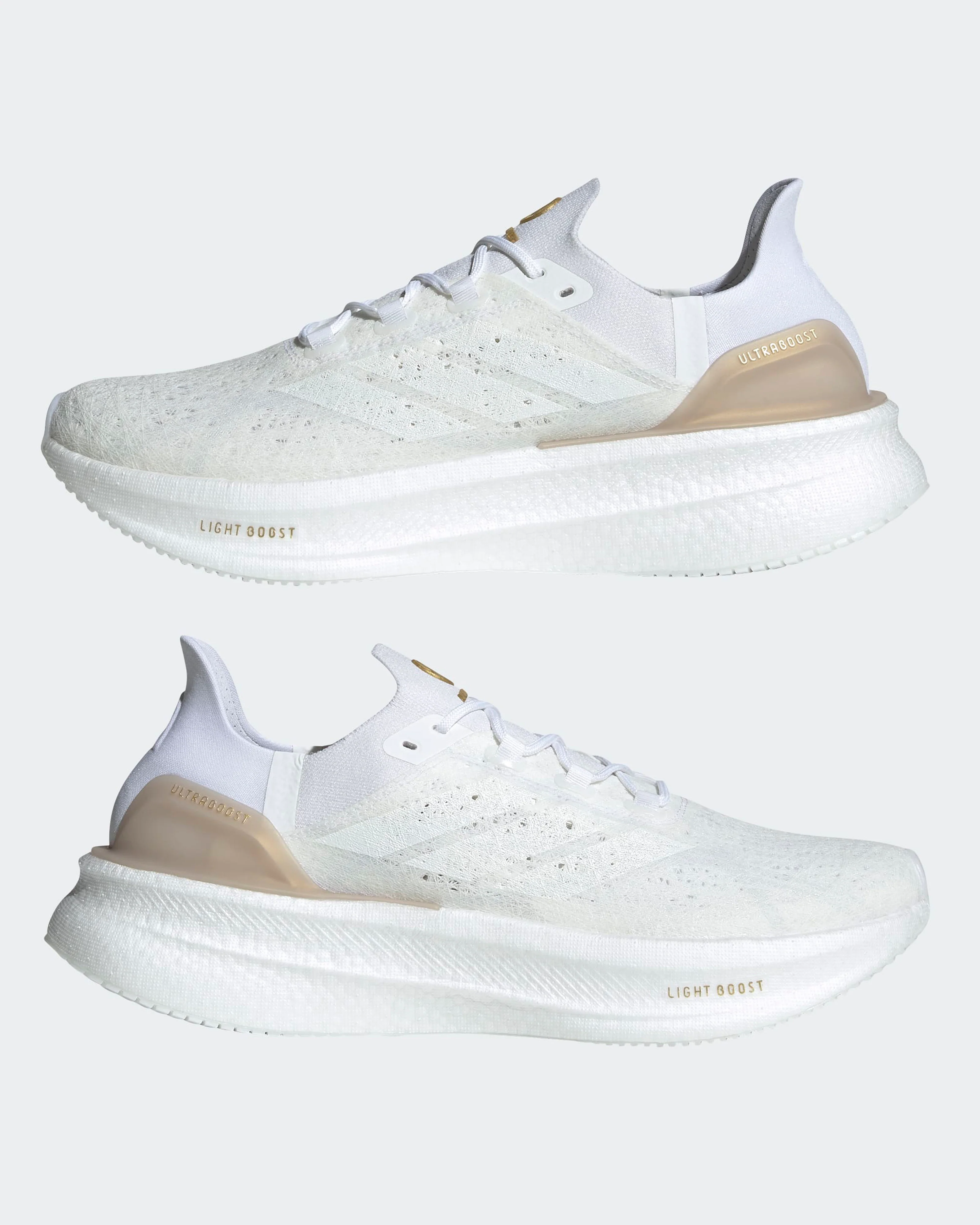 Mens Ultraboost 5 Strung Shoes White - Image 10
