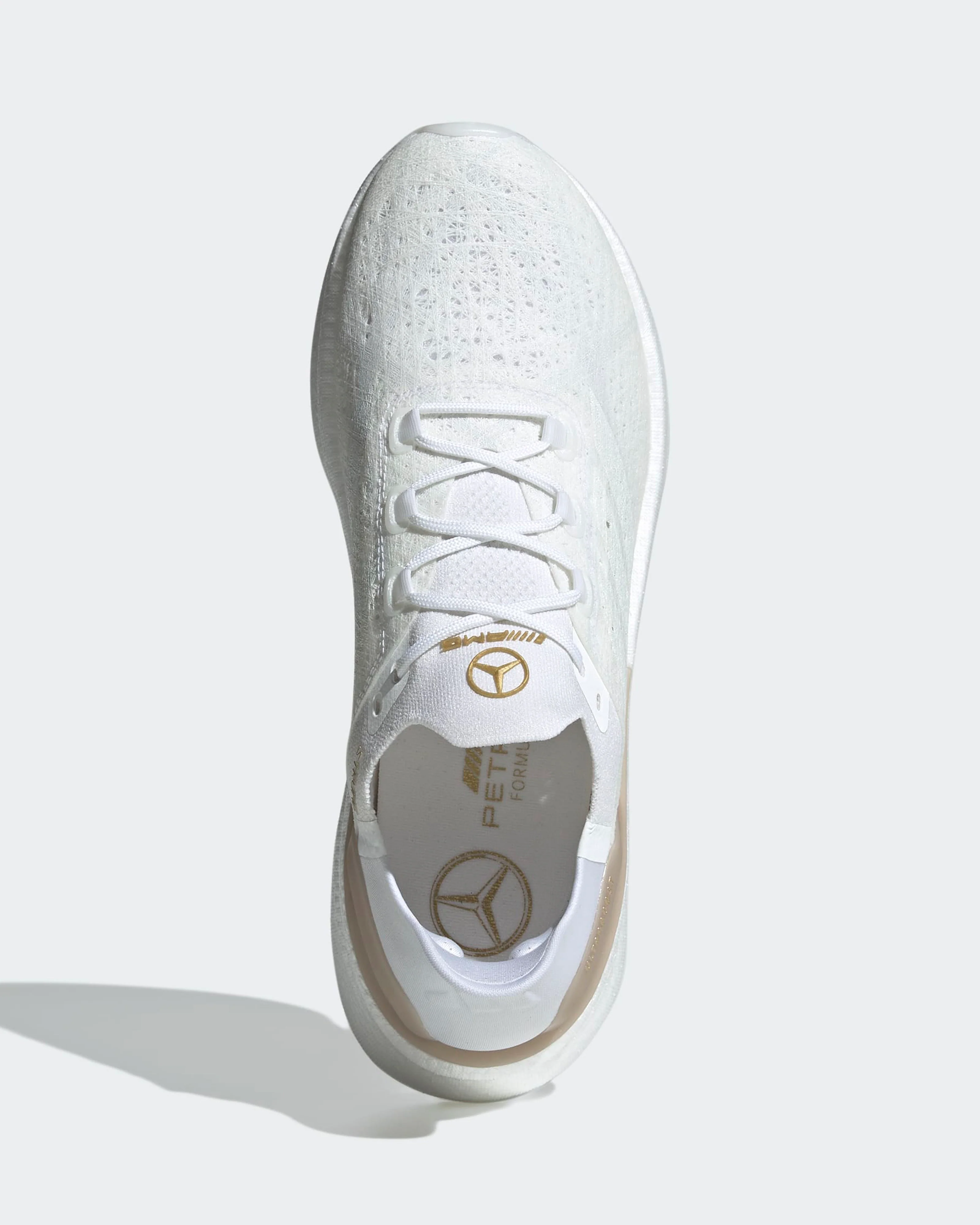 Mens Ultraboost 5 Strung Shoes White - Image 4