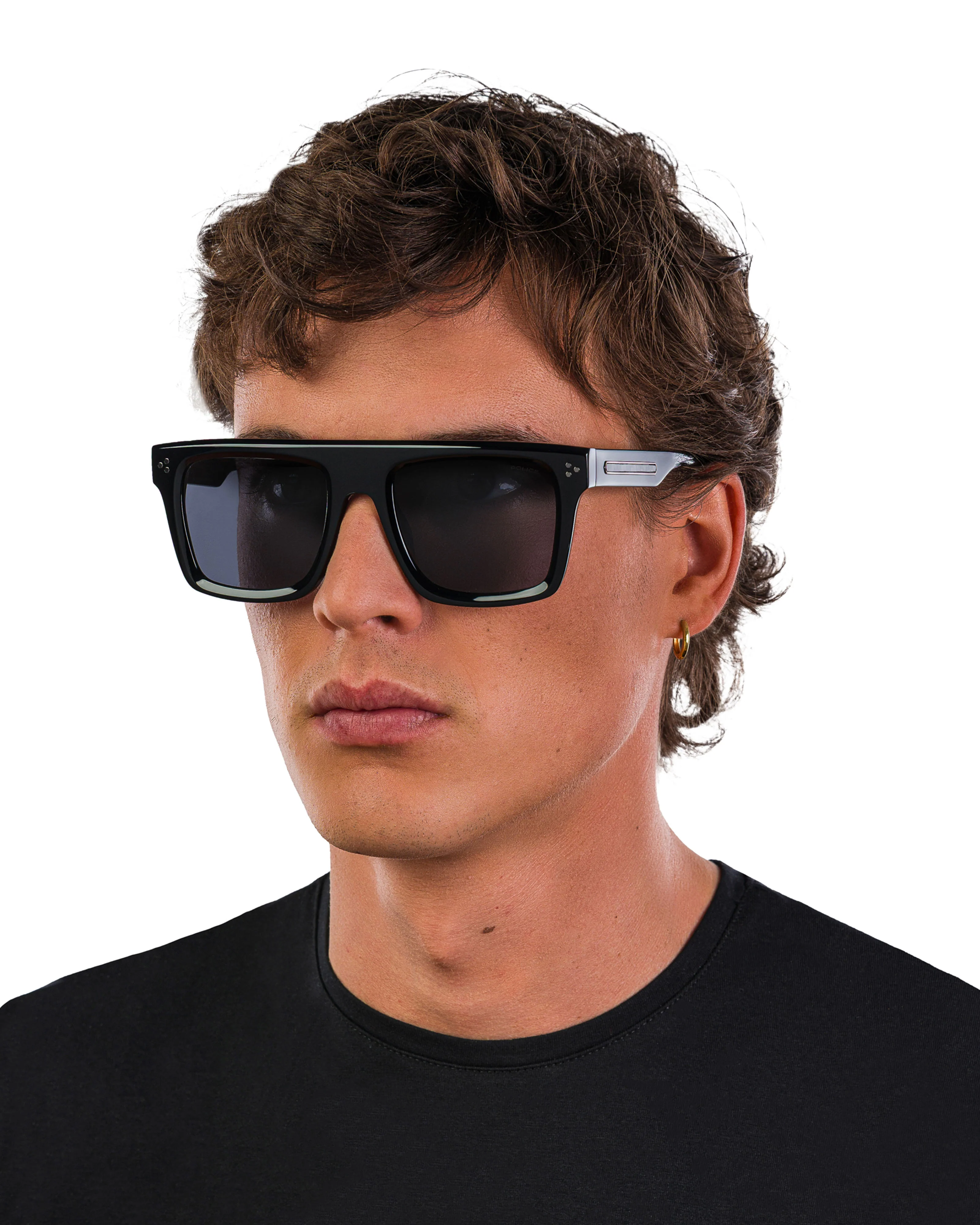 Police x Mercedes Sunglasses Police SPLR47M Black - Image 4