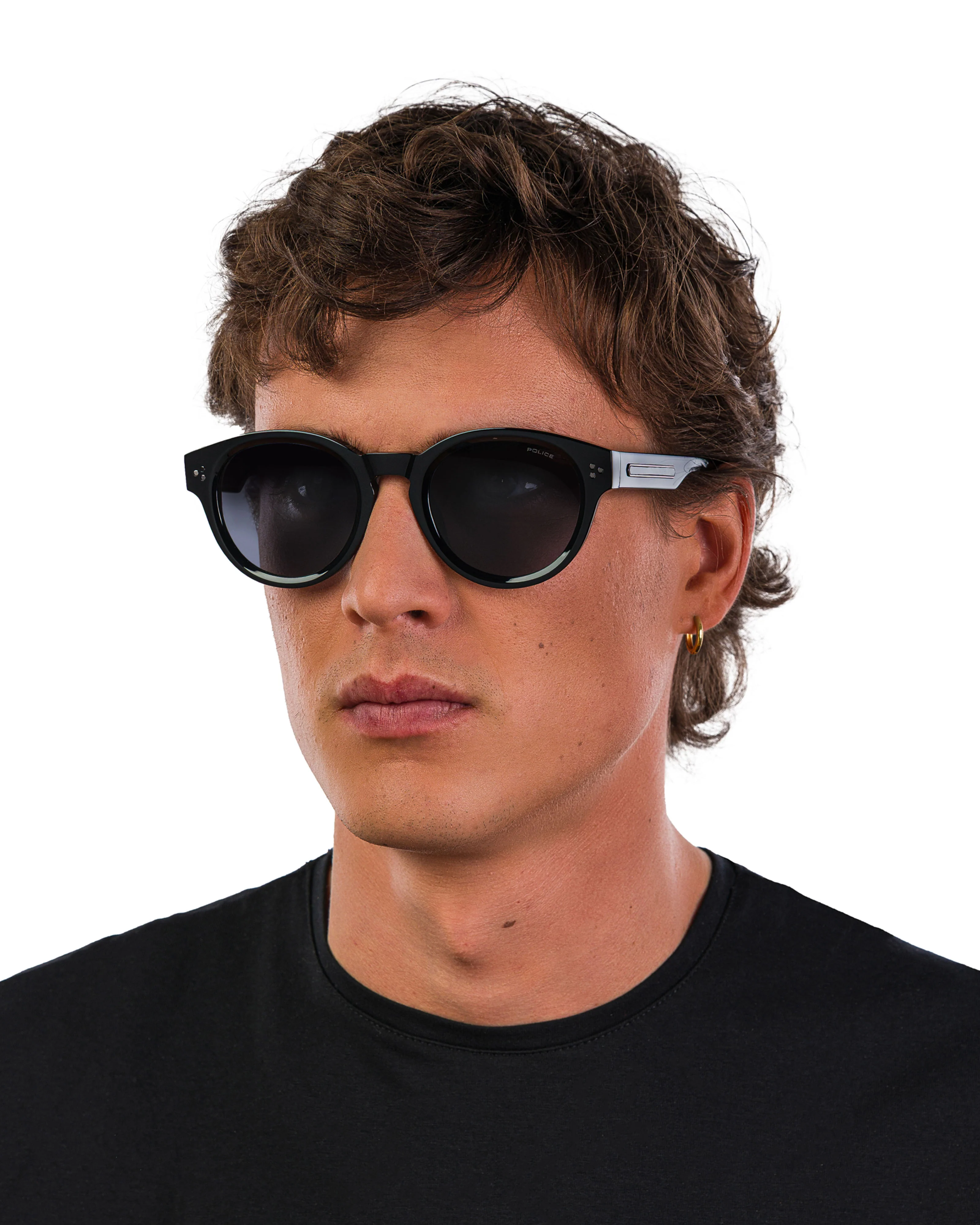 Police x Mercedes Sunglasses Police SPLR48M Black - Image 4