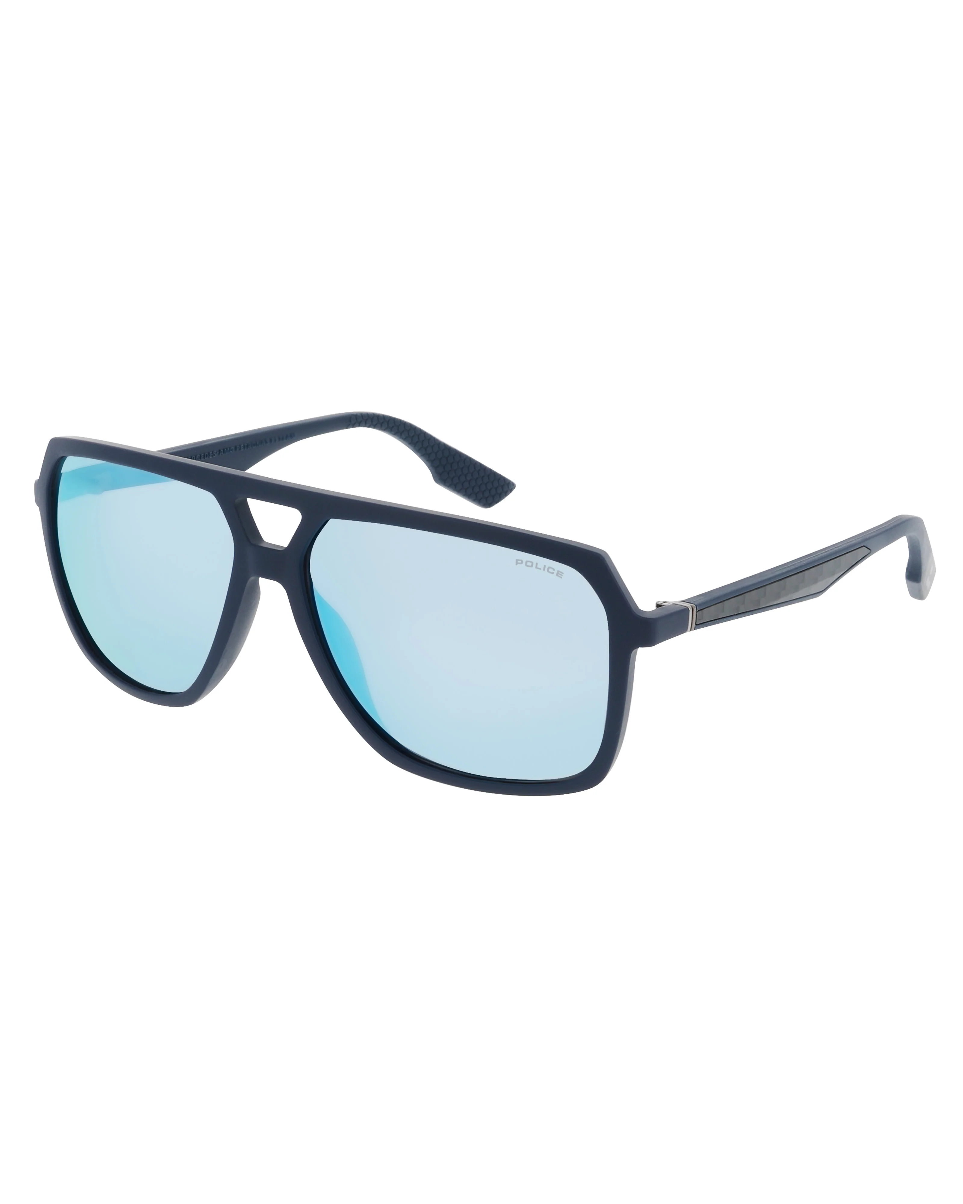 Police x Mercedes Sunglasses Police SPLR50M Matte Blue - Image 2