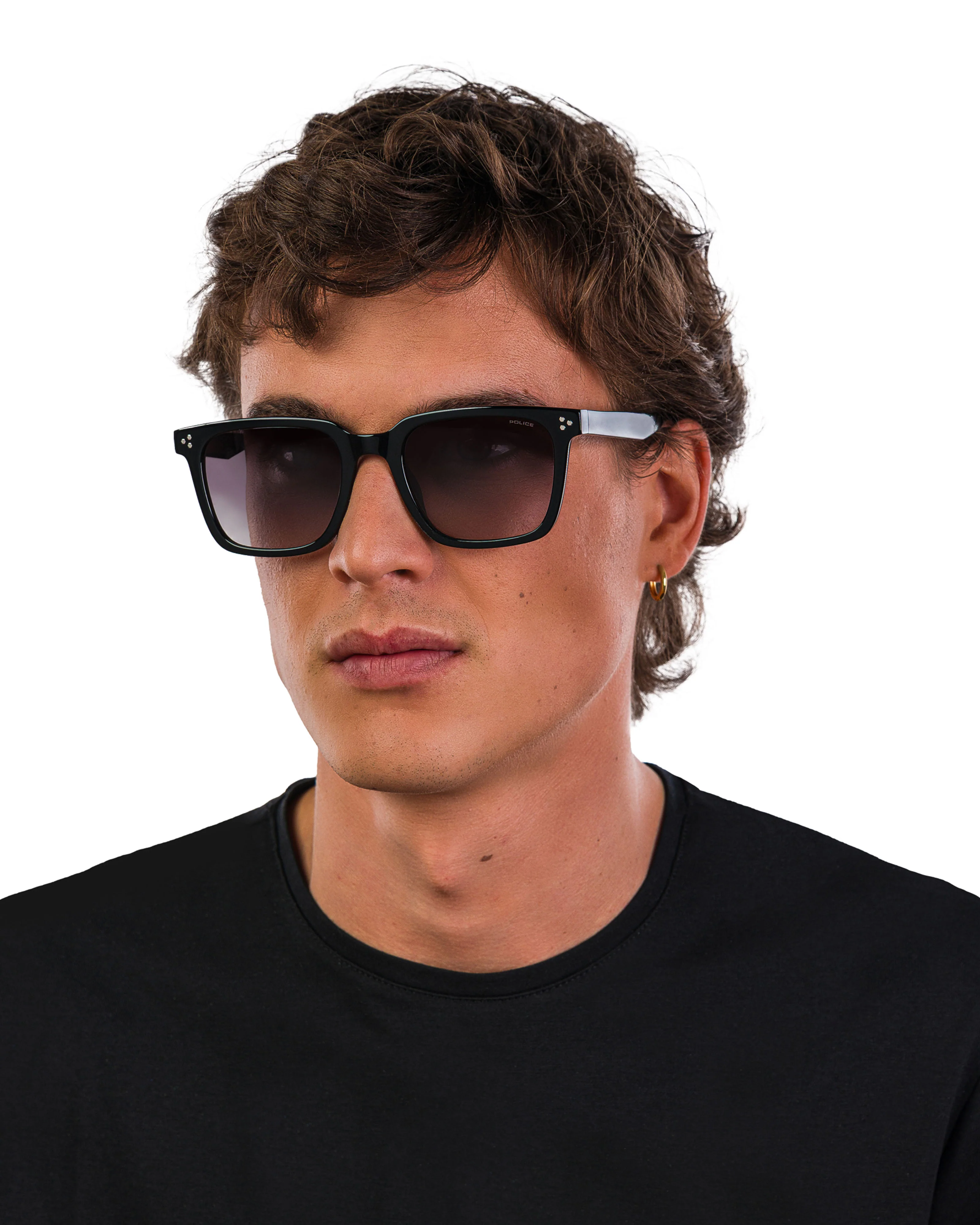 Police x Mercedes Sunglasses Police SPLR51 Black - Image 3