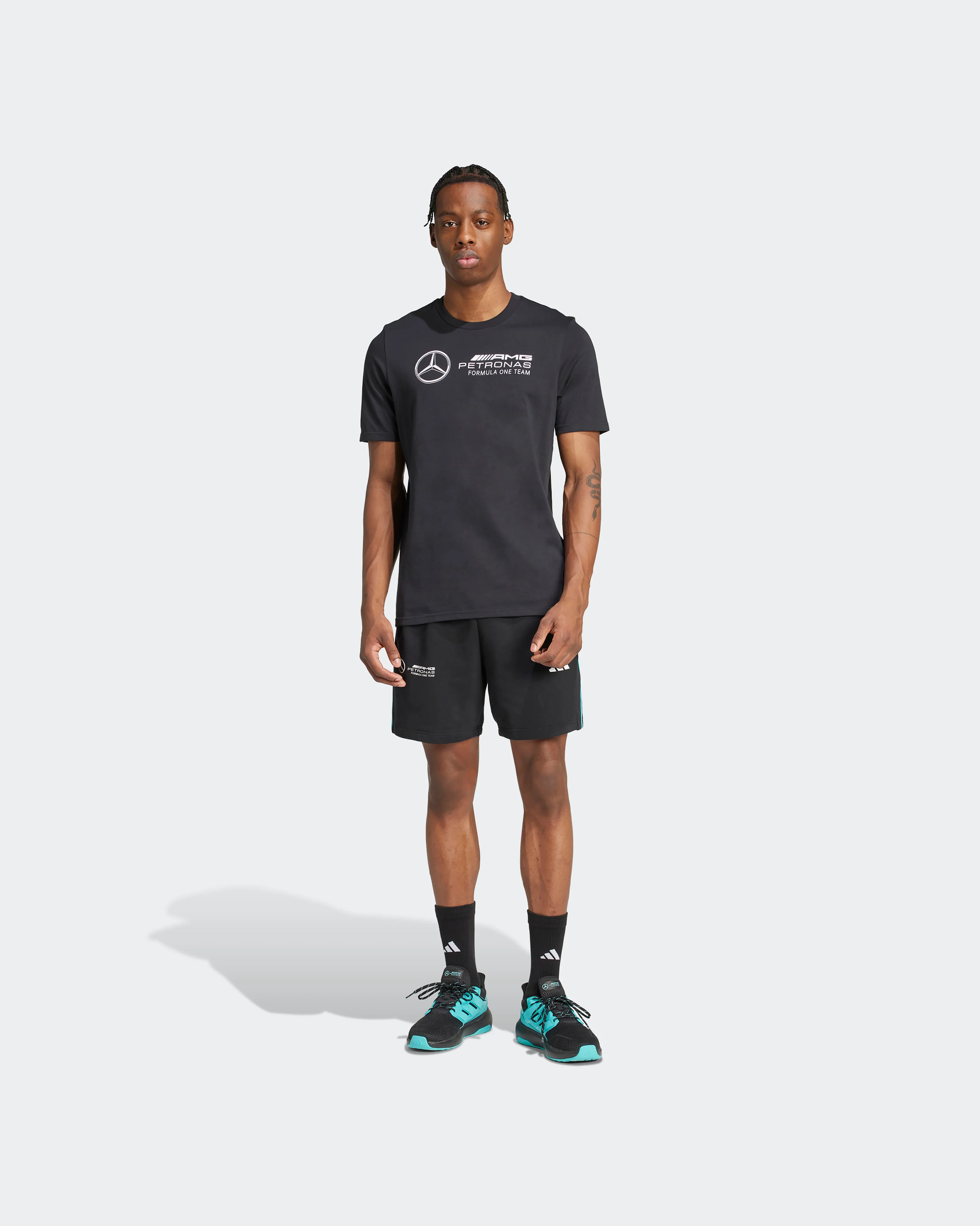 Ultimashow 2.0 Trainers Black/Teal - Image 3