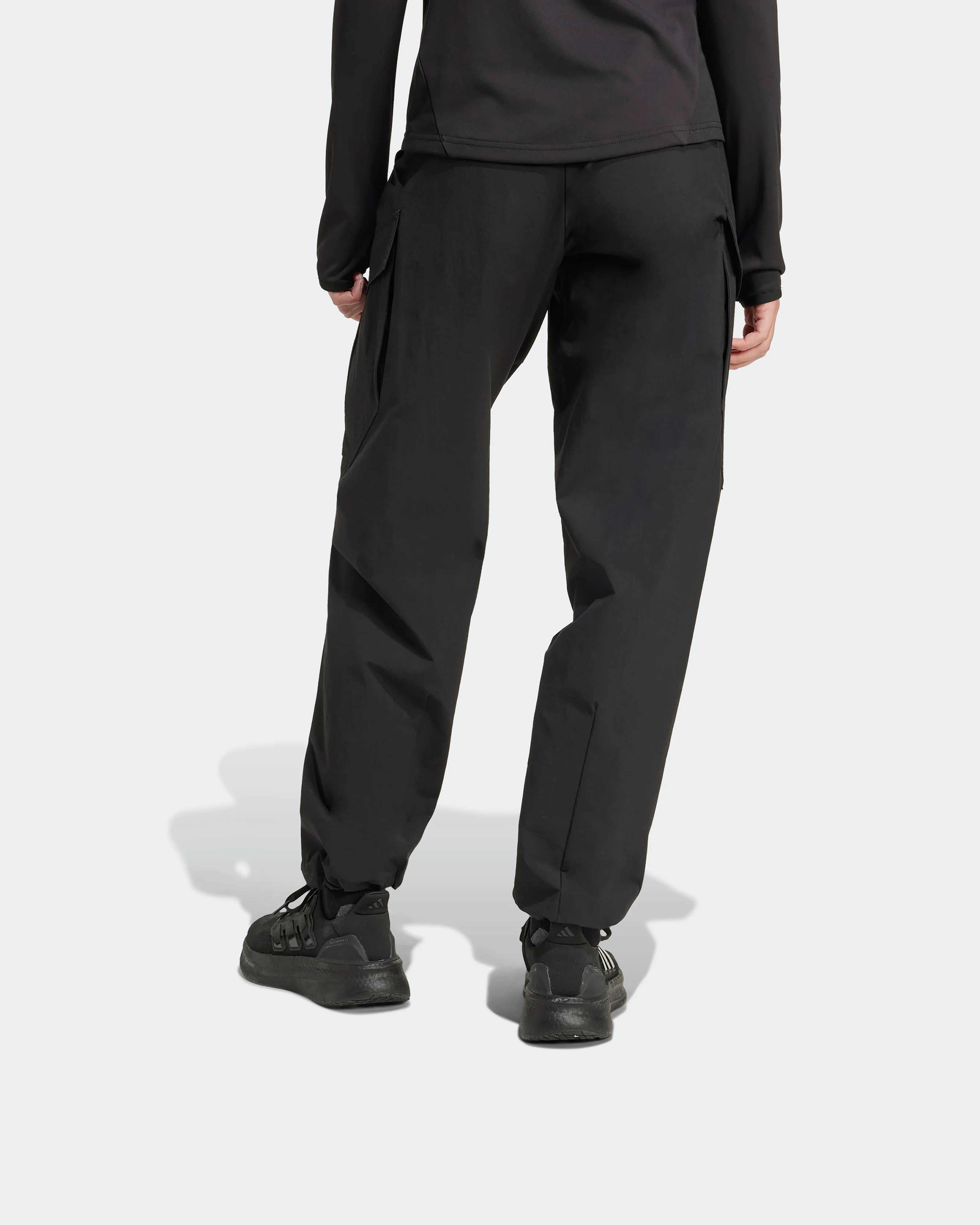 Womens 2025 Mechanics Joggers Black - Image 5