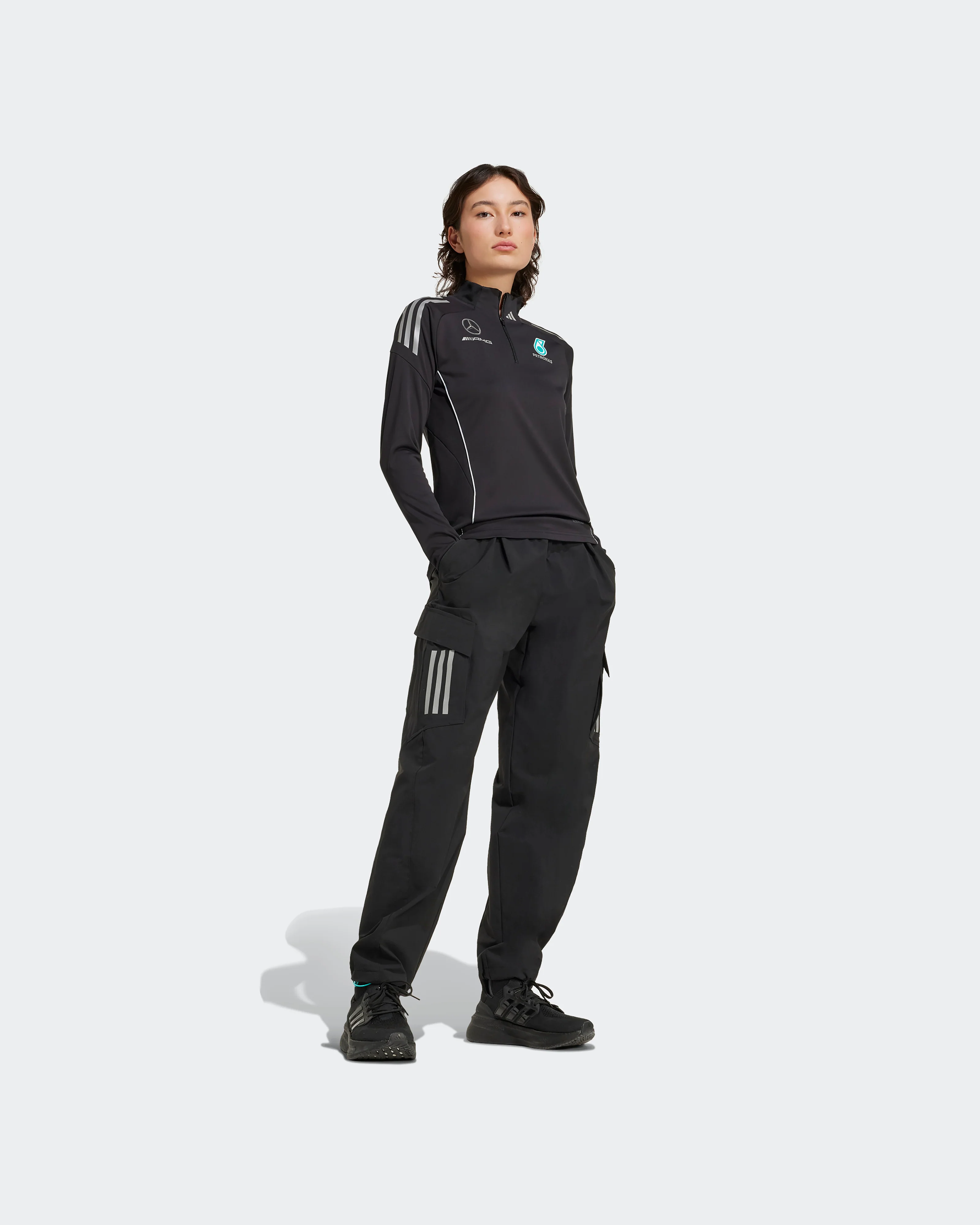 Womens 2025 Mechanics Joggers Black - Image 6