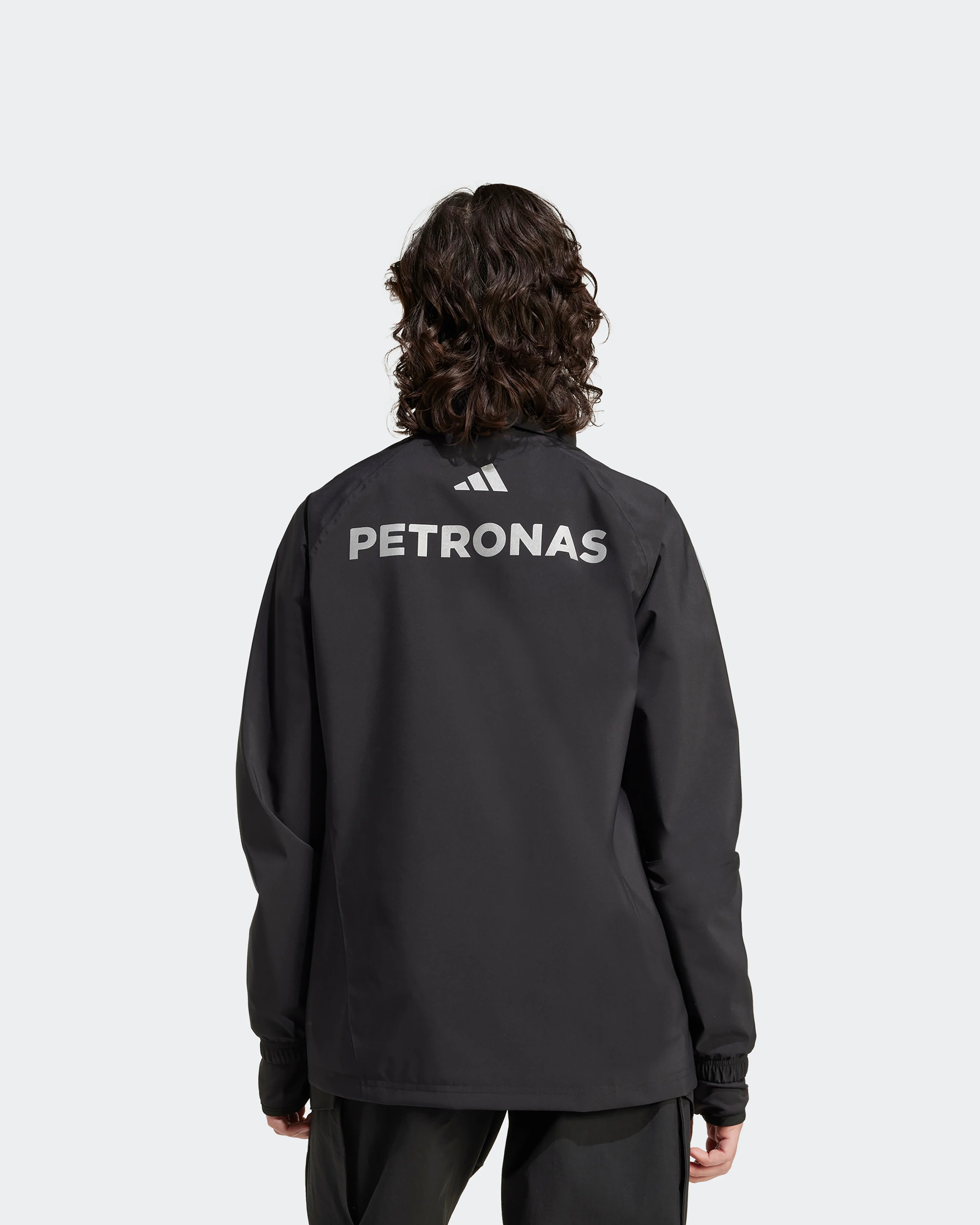 Womens 2025 Mechanics Rain Jacket Black - Image 4