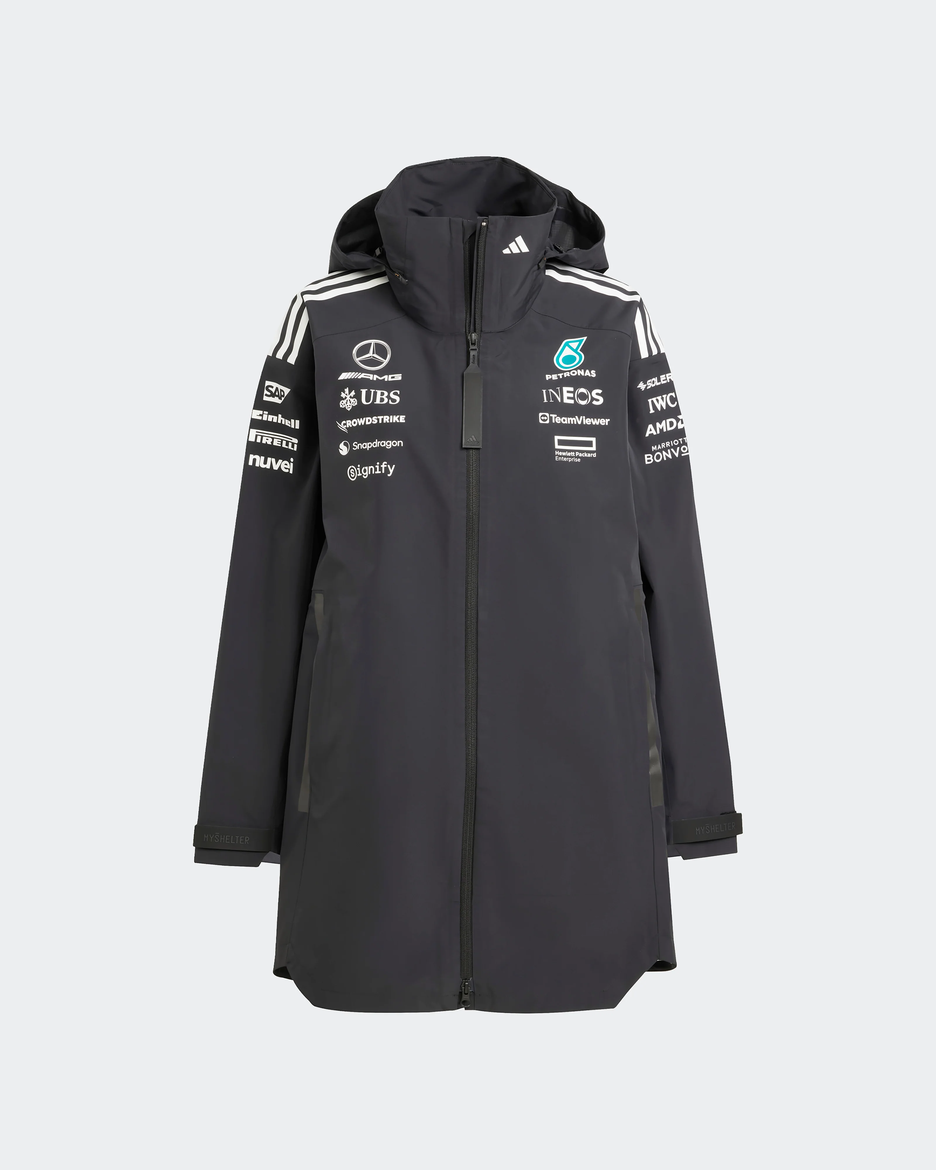 Womens 2025 Team Myshelter Jacket Black - Image 5