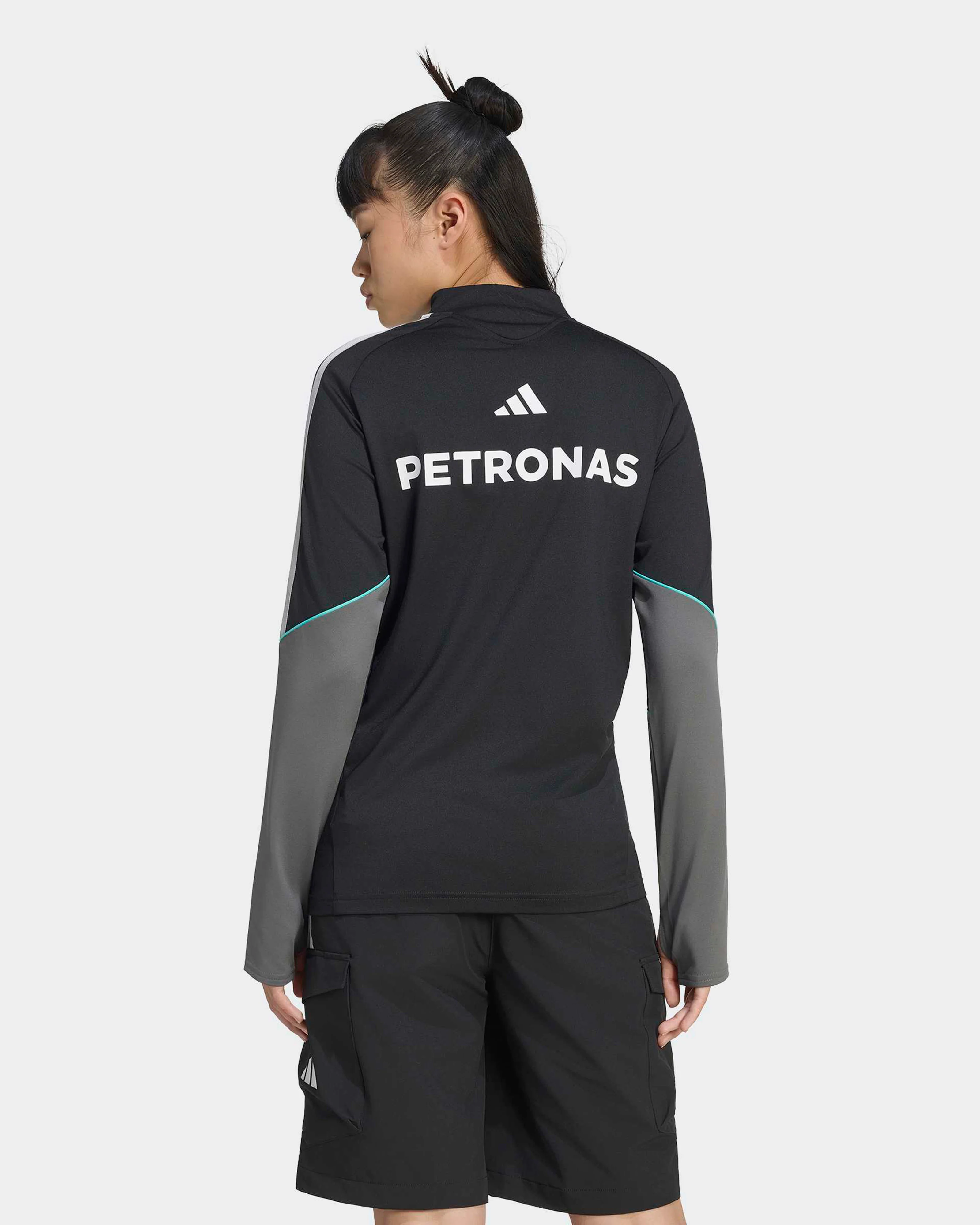 Womens 2026 Mechanics Quarter Zip Black - Image 3