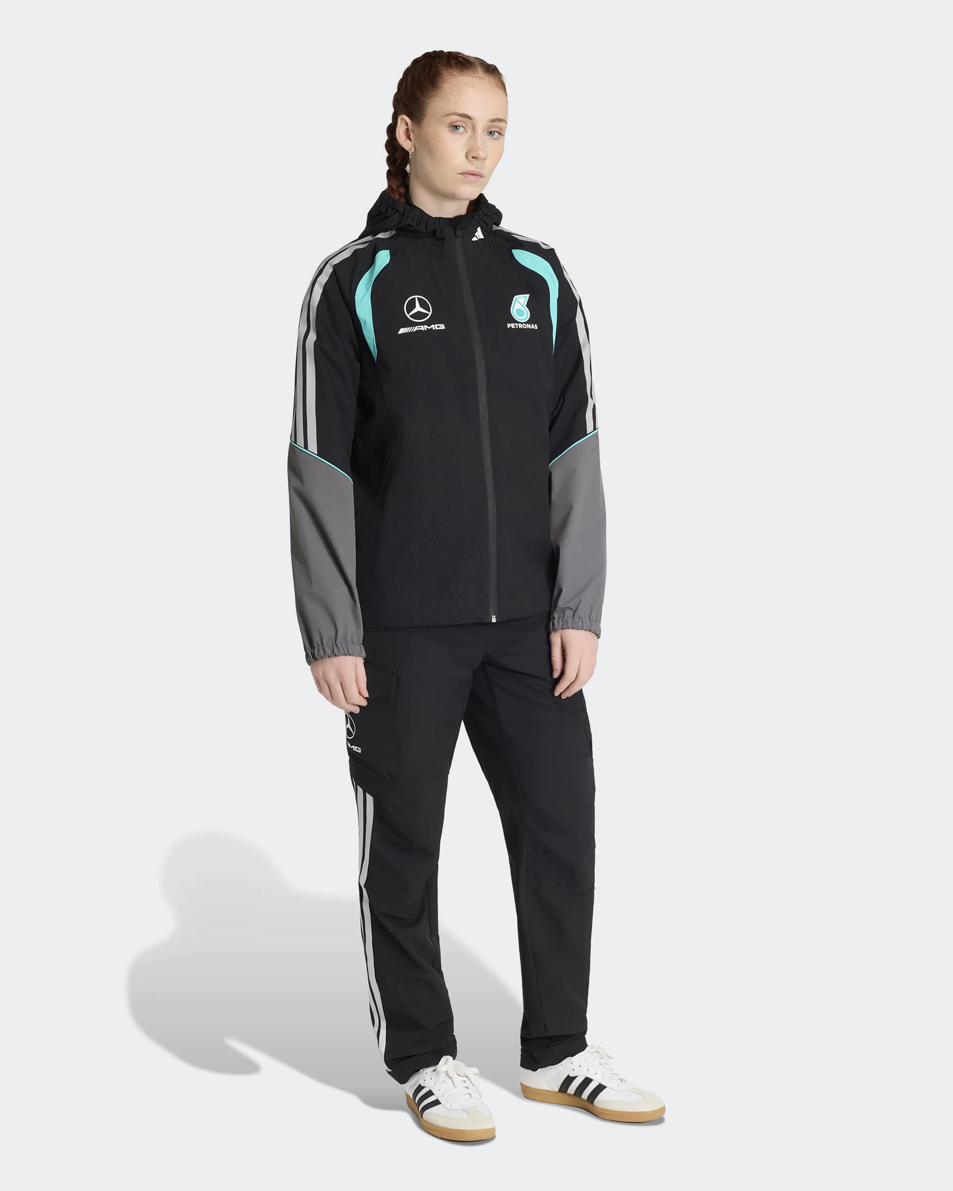 Womens 2026 Mechanics Rain Jacket Black - Image 3