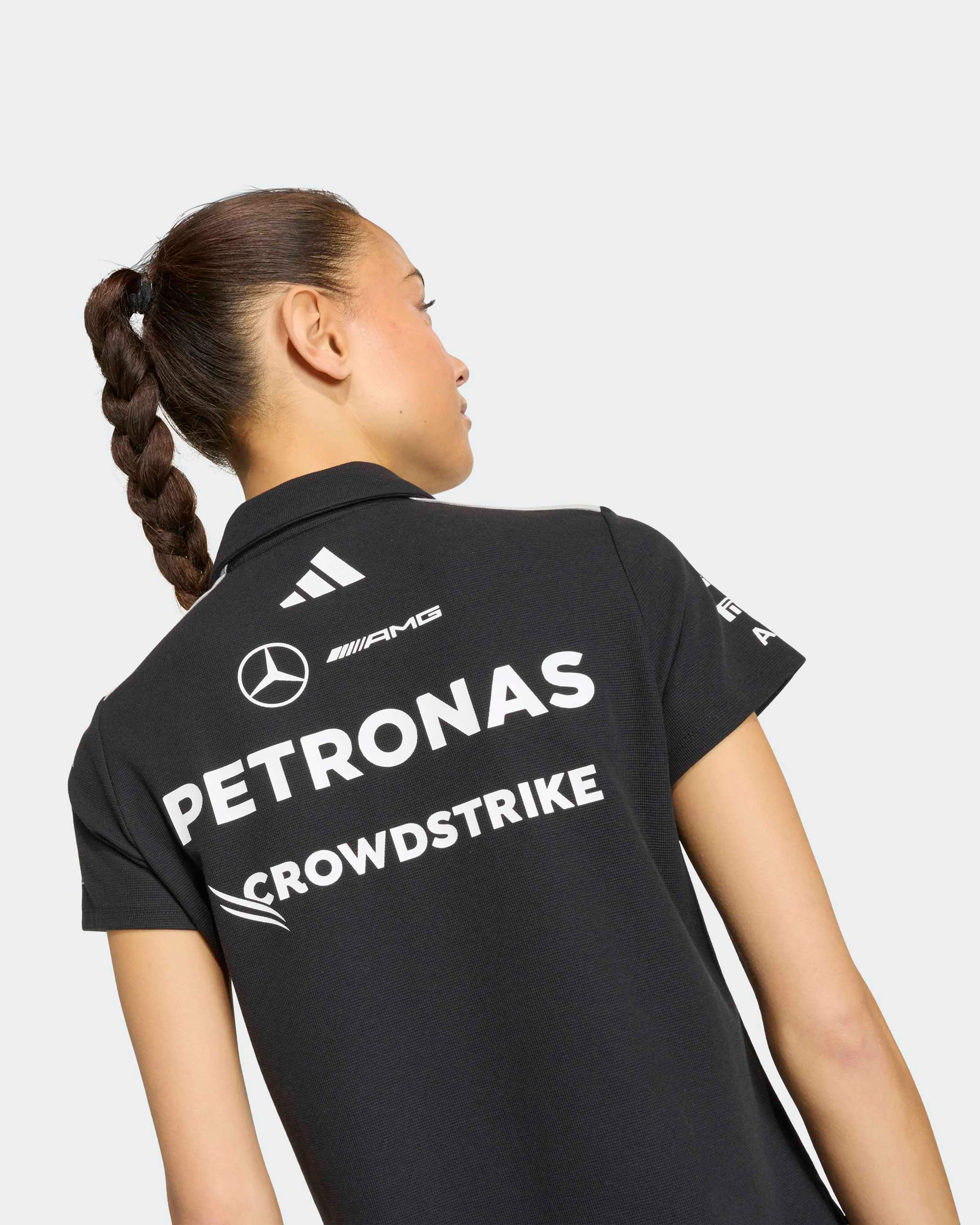 Womens 2026 Team Polo Black - Image 5