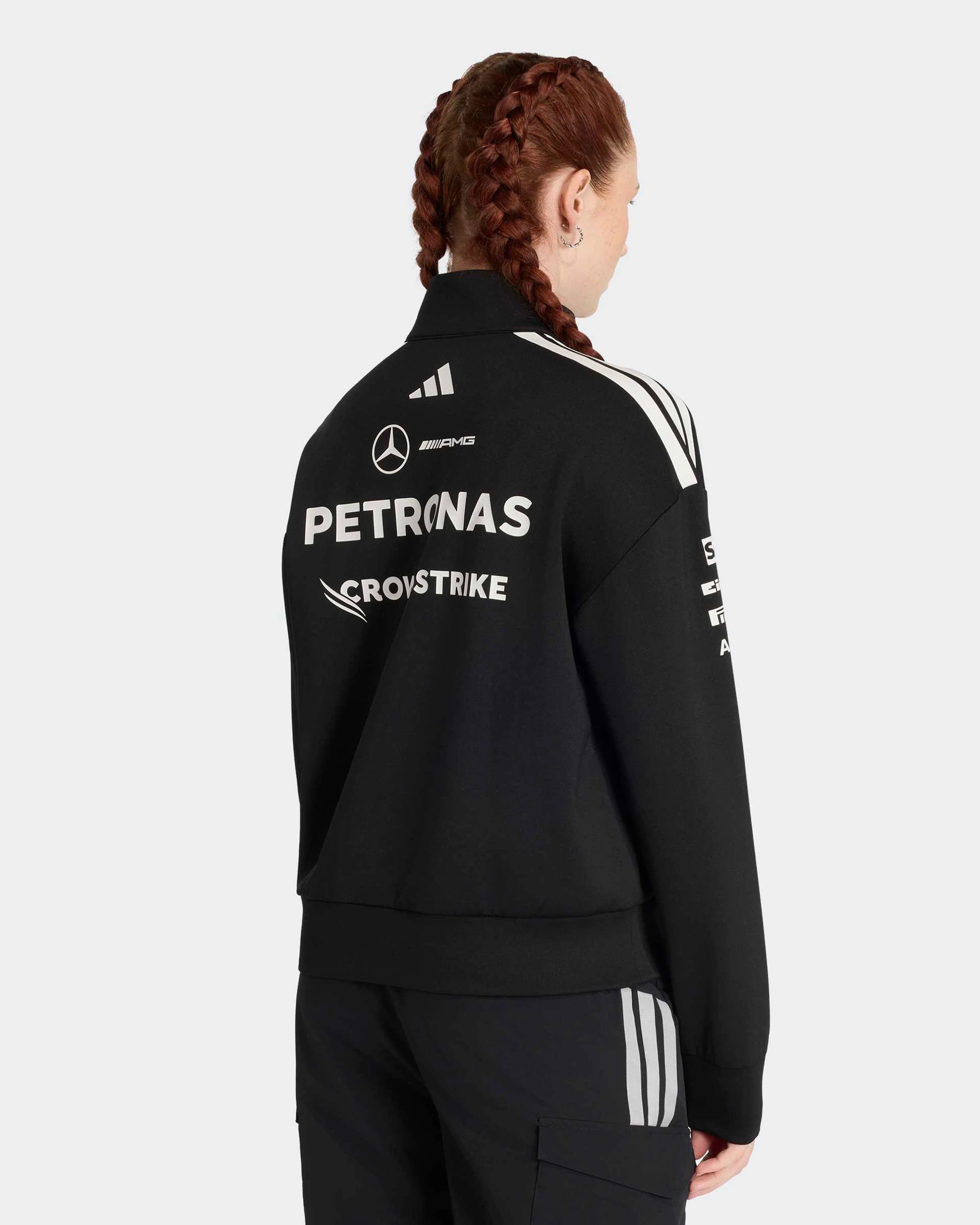 Womens 2026 Team Quarter Zip Black - Image 2