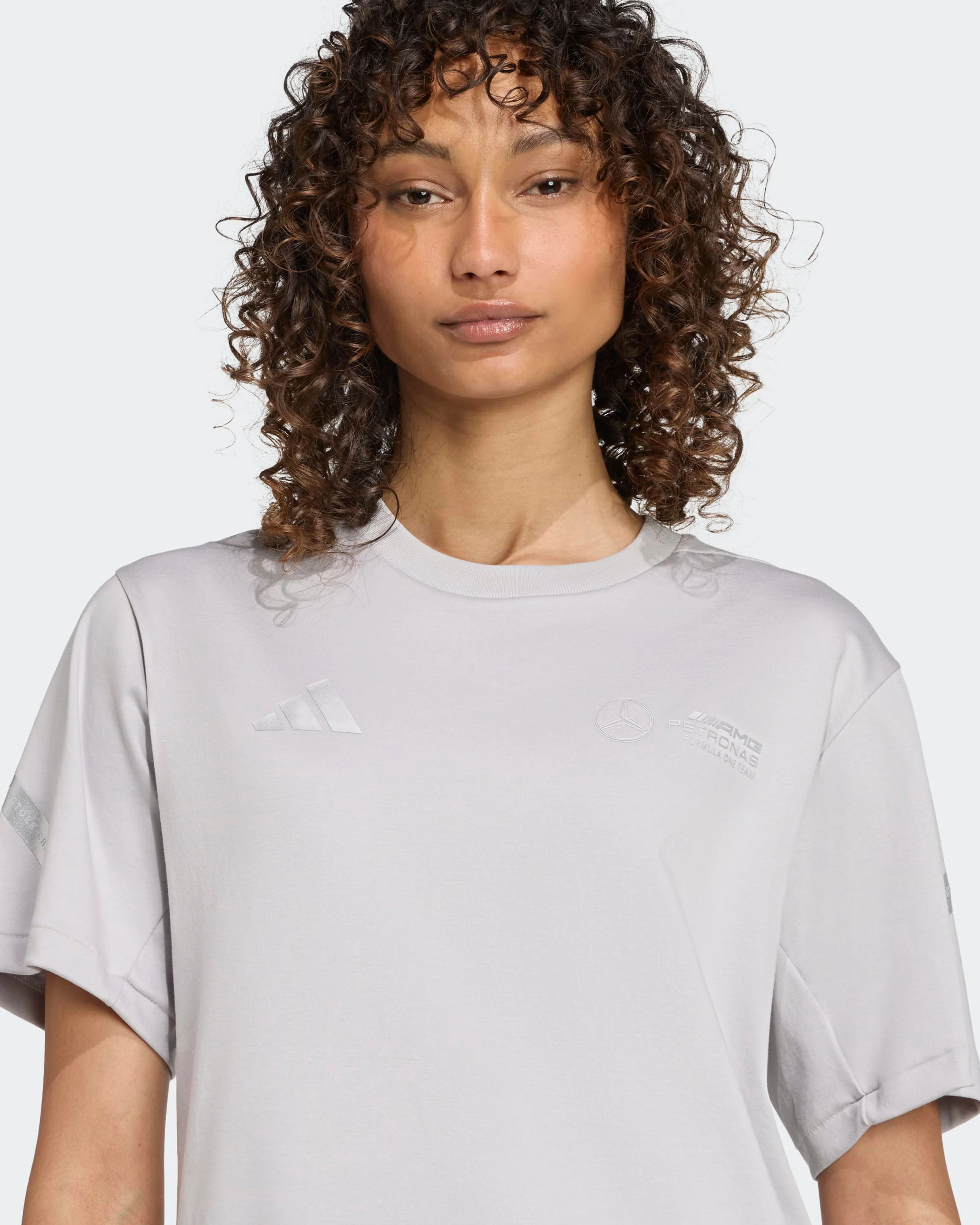 Womens Silver Arrows T-shirt Grey - Image 6
